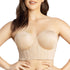 PARFAIT Elissa P50116 Women's Full Bust and Full Figure Strapless Longline Bra - European Nude