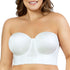PARFAIT Elissa P50116 Women's Full Bust and Full Figure Strapless Longline Bra  - Pearl White