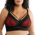 PARFAIT Mia Dot P6011 Women's Full Busted Lightly Padded Wire Free Bra - Black