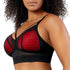 PARFAIT Mia Dot P6011 Women's Full Busted Lightly Padded Wire Free Bra - Black