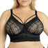 PARFAIT Mia Lace P5951 Women's Full Busted Lightly Padded Wire Free Bra - Black