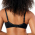 PARFAIT Paige A1672 Women's Lace Mesh Full Busted Wired Unlined Bra - Black
