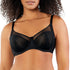 PARFAIT Paige A1672 Women's Lace Mesh Full Busted Wired Unlined Bra - Black