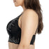 PARFAIT Pearl P6091 Women's Longline Plunge Full Busted Bra - Black