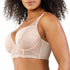 PARFAIT Pearl P6091 Women's Longline Plunge Full Busted Bra - Cameo Rose