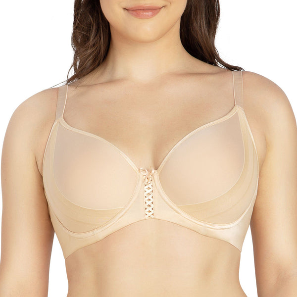 PARFAIT Shea P6061 Women's Spacer T-shirt Full Busted Bra - Bare