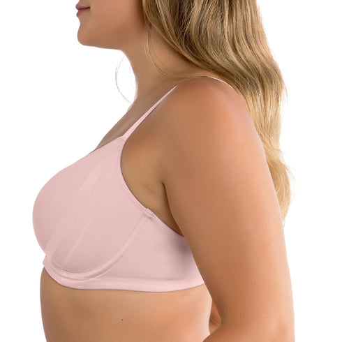 PARFAIT Shea P6061 Women's Spacer T-shirt Full Busted Bra - Petal Pink