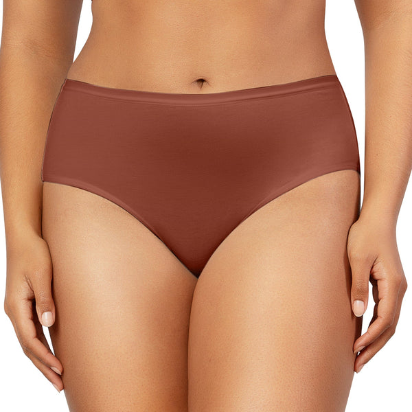 PARFAIT Cozy Brief PP5032 Cotton Like Fabric Full Coverage - Spice