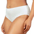 PARFAIT Cozy Brief PP5032 Cotton Like Fabric Full Coverage - Pearl White