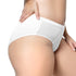 PARFAIT Micro Dressy PP306 French Cut High Waisted Sexy Sheer Panties - Pearl White