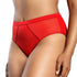 PARFAIT Micro Dressy PP306 French Cut High Waisted Sexy Sheer Panties - Racing Red