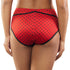PARFAIT Charlotte 6917 Women's Full Figured Curvy High Waist Brief Vintage  - Racing Red Dot
