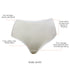 PARFAIT Cozy Brief PP5032 Cotton Like Fabric Full Coverage - Pearl White