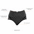 PARFAIT Charlotte 6917 Women's Full Figured Curvy High Waist Brief Vintage  - Black Dot