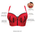 PARFAIT Charlotte Longline 6977 Women's Full Bust Padded Bra - Racing Red Dot