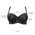 PARFAIT Charlotte 6901 Women's Full Busted and Full Figured Sexy Padded Bra - Black