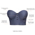 PARFAIT Dolly Denim P50118 Women's Longline Strapless Bustier - Dark Blue Denim