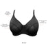 PARFAIT Enora P5272 Women's Full Bust Supportive Full Coverage Unlined Minimizer - Black