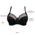 PARFAIT Pearl P60923 Women's Unlined Full Busted Bra - Black