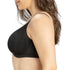 PARFAIT Pearl P60921 Women's Non-padded Seamless Minimizer Full Busted Bra - Black