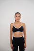 Passion is Power Black Sports Bra