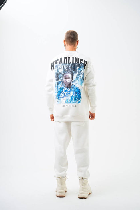 Pop Smoke "Headliner" Graphic Unisex Oversized Sweatshirt
