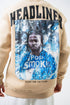 Pop Smoke "Headliner" Graphic Unisex Oversized Sweatshirt
