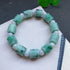 Natural Dushan Jade Bracelet – Grade AAAAA Gemstone Barrel Beads Strand Jewelry for Women & Men – Trendy Party Accessory