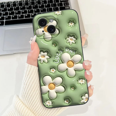 Jueeboy Protective Soft Silicone Phone Case – Cute and Artistic Designs for iPhone 14 Series