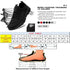 Men Black Breathable Running Shoes
