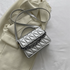Mini Quilted PU Leather Crossbody Bag for Women – Diamond Lattice Shoulder Handbag with Chain Strap