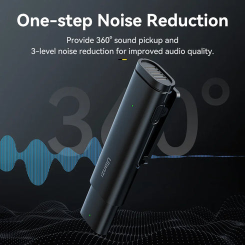 Ulanzi WM-10 Wireles Lavalier Microphone 1 to 1 Mic USB C