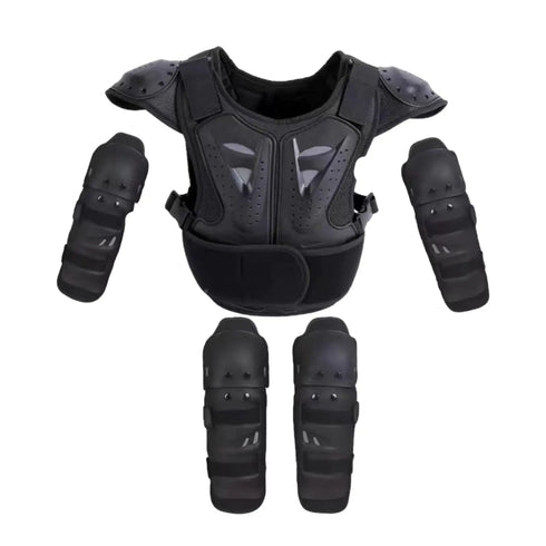 Kid's Full Body Armor Suit – Motorcycle Protection Gear, Ideal for Skating & Dirt Biking