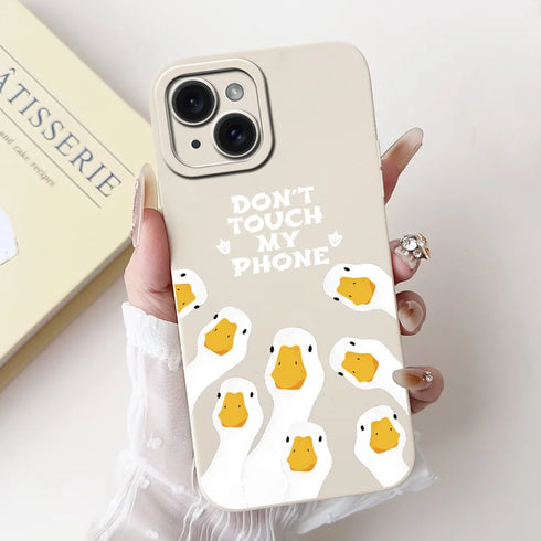 Jueeboy Protective Soft Silicone Phone Case – Cute and Artistic Designs for iPhone 14 Series