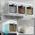 Wall-Mounted Kitchen Seasoning Box – Spice Organizer with Storage Jars for Condiments & Gadgets