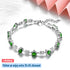 Natural Chrome Diopside Sterling Silver Bracelet – 5.2 Carats Gemstone Jewelry for Women