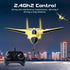 SU35 RC Plane with LED Lights - 2.4G Remote Control Glider - Foam Aircraft Model for Children