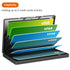 1pc Card Holder Men RFID Blocking Aluminum Metal Slim Wallet Money Bag Anti-scan Credit Card Holder Thin Case Small Male Wallet