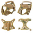 Tactical Cat Harness Vest Leash For Small Dog Adjustable Kitten K9 Vest With Patch For Military Service Dog Working Training