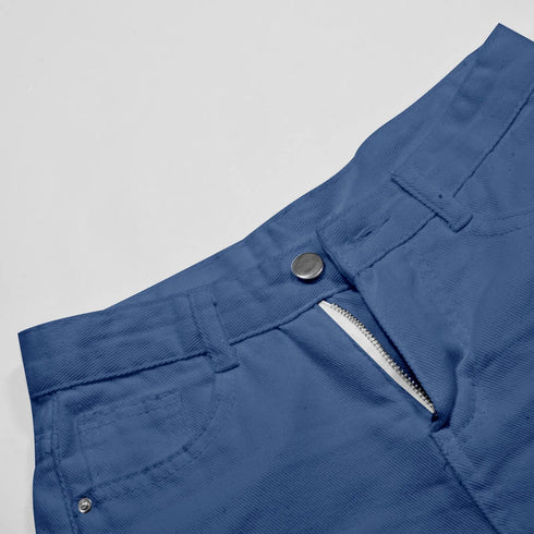 Summer High Waisted Denim Shorts-Women Baggy Jean Shorts