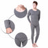 Men's Winter Thermal Underwear Set - Warm Long Johns Top & Pants