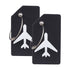 2pcs Name ID Card Silicone Travel Luggage Tag Suitcase Travel Accessories Quickly Discover Luggage Tag Name Baggage Information