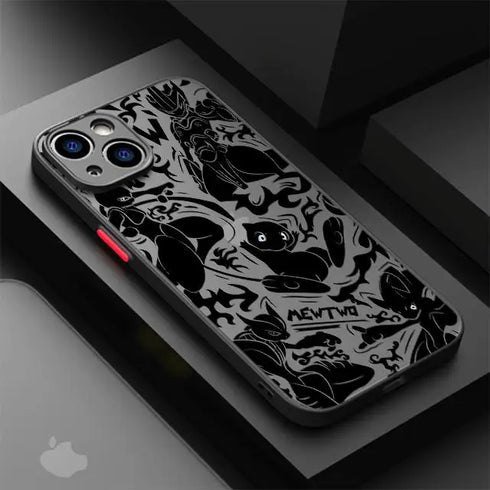 Pokemon Gengar Mewtwo Phone Case for iPhone - Various Model iPhone Cover