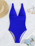 Deep-V Swimsuit for Women - Push Up Bathing Suit