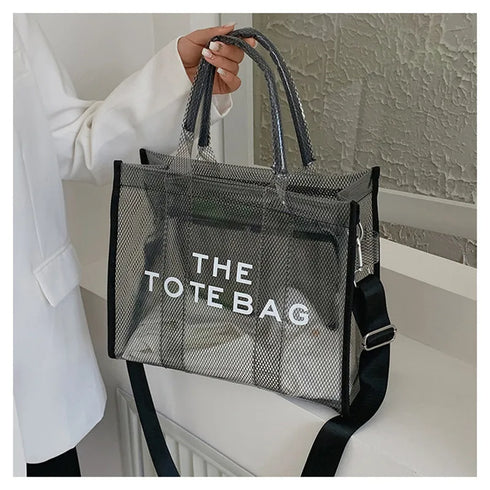 Designer Tote Bag – Luxury Clear Bag for Women