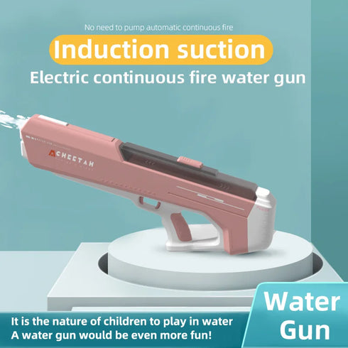 Electric Water Gun Toy - Automatic and Large Capacity Water Gun for Summer