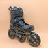 110mm 3Wheel Inline Skates – Urban Speed Roller Skates with Black & Gold Design