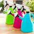 1L Adjustable Pressure Plastic Watering Can - Garden Plant Sprayer