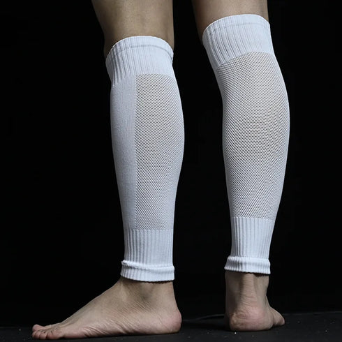 Professional Football Socks with Shin Pad Coverage – Knee-High Sports Performance