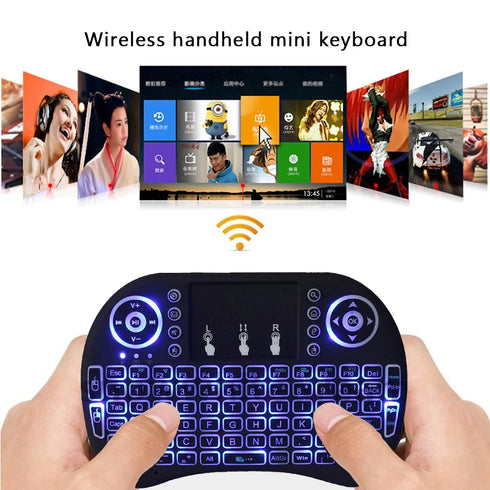 2.4G Air Mouse with Wireless Keyboard -Mini Touchpad Keyboard